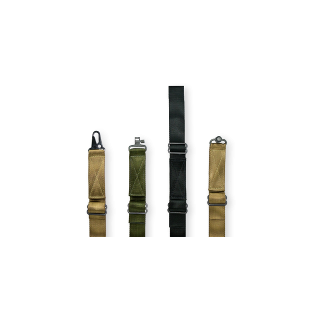 TAB GEAR SLING-Fastex Buckles (Plastic)-Coyote Brown-Stud Swivels