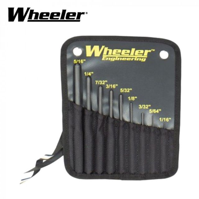 WHEELER ROLL PIN PUNCH SET