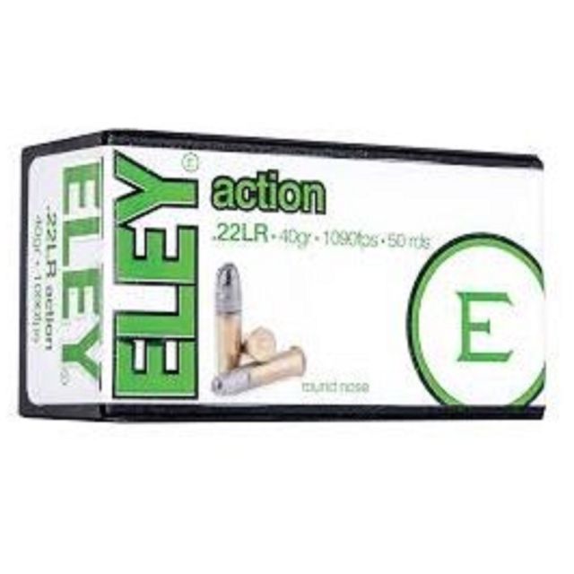 ELEY AMMUNITION - ACTION .22LR RIMFIRE PER 100