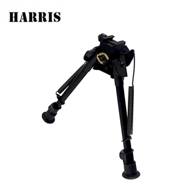 HARRIS 25CP PICATINNY RAIL SWIVEL BIPOD 13.5 -27 S-25CP