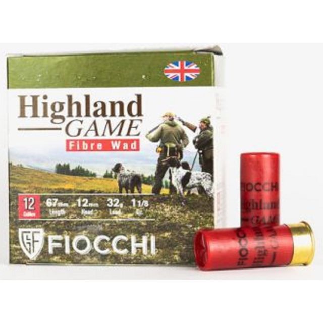 FIOCCHI HIGHLAND GAME SHOTGUN CARTRIDGES