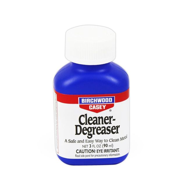 BIRCHWOOD CASEY CLEANER-DEGREASER, 3 FL. OZ. BOTTLE