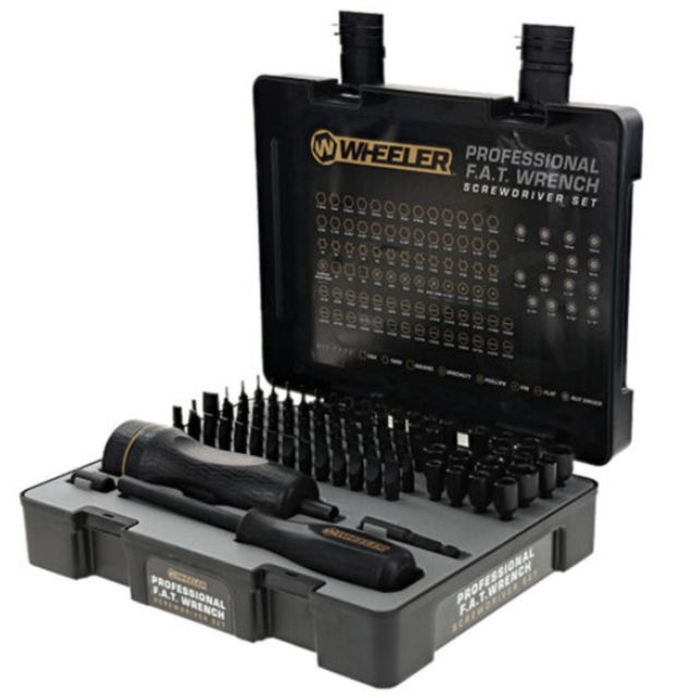 WHEELER 100 Piece Professional FAT Wrench Screwdriver Set