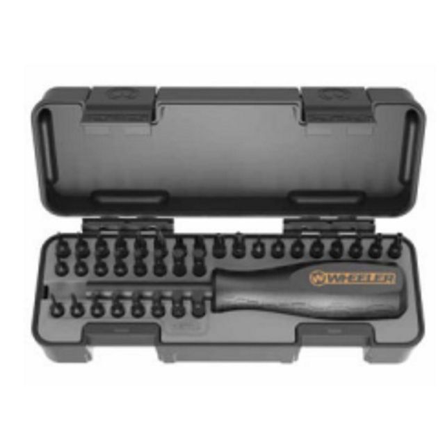 WHEELER 36 Piece Spacesaver Screwdriver Set