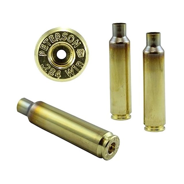 PETERSON MATCH GRADE BRASS - .284 WIN (x50)