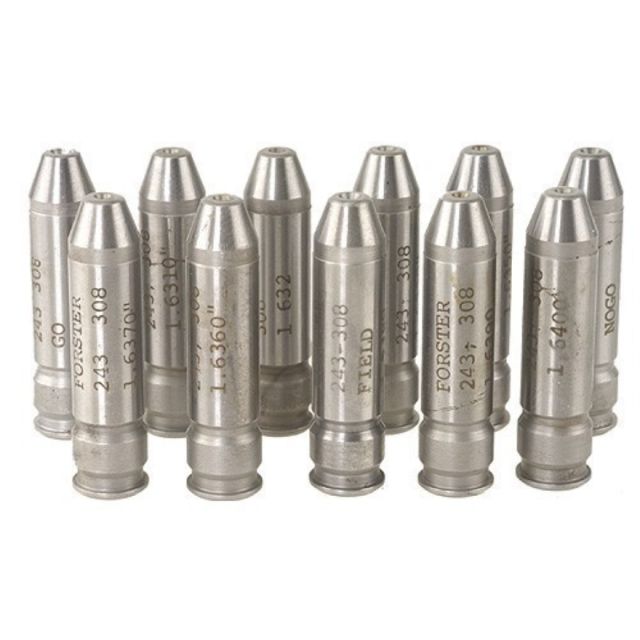 Forster Complete Match Headspace Gauge Set - .308 Winchester