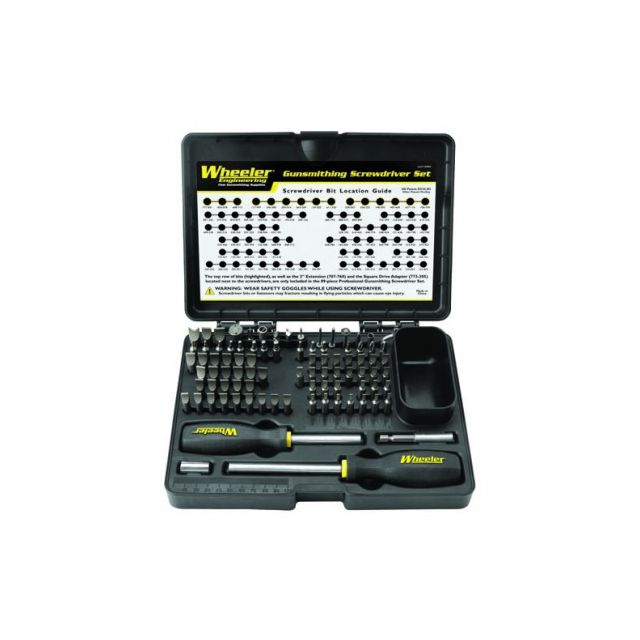 Wheeler Gunsmithing Screwdriver Set 89 pcs