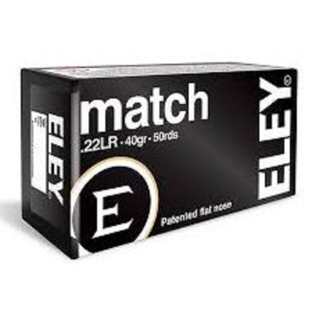 ELEY AMMUNITION - MATCH .22LR RIMFIRE x50