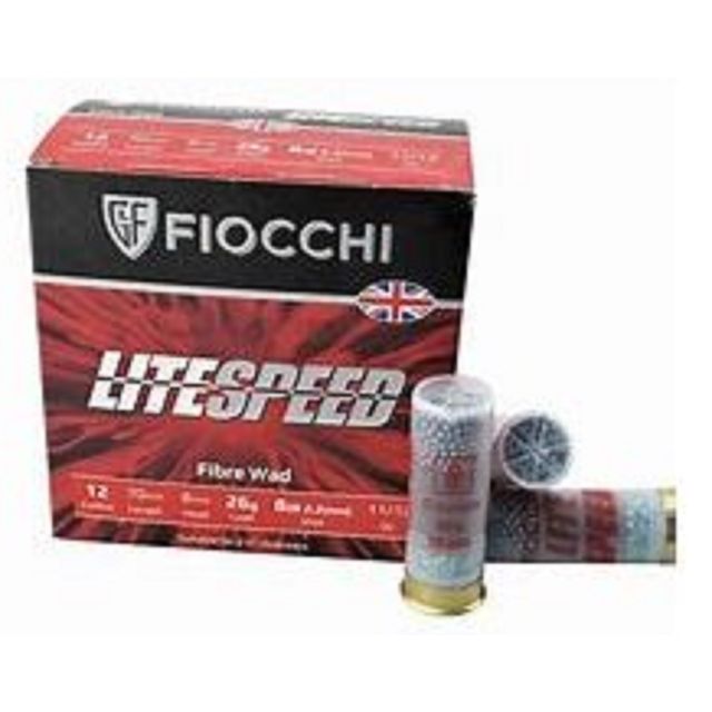 FIOCCHI LITESPEED - 12G 26Gr 8 Fibre (x25)