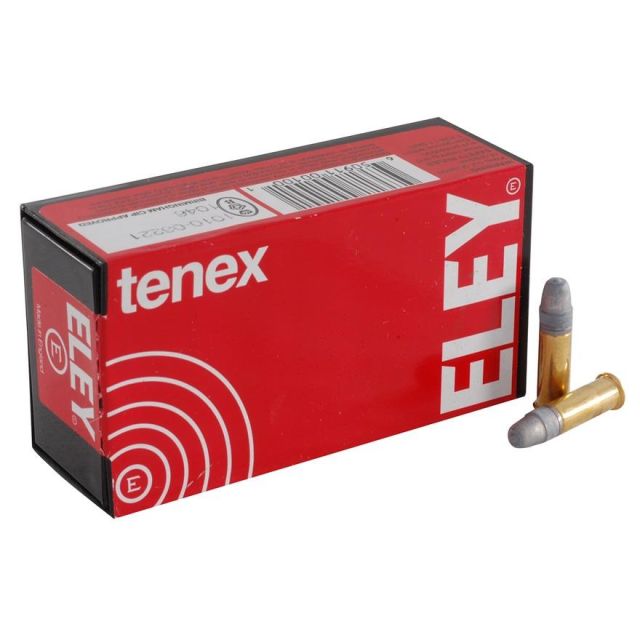 ELEY AMMUNITION - TENEX .22LR RIMFIRE PER 100