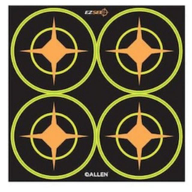ALLEN TARGETS - EZ SEE ADHESIVE AIMING DOTS (48 PACK) BLACK 3"