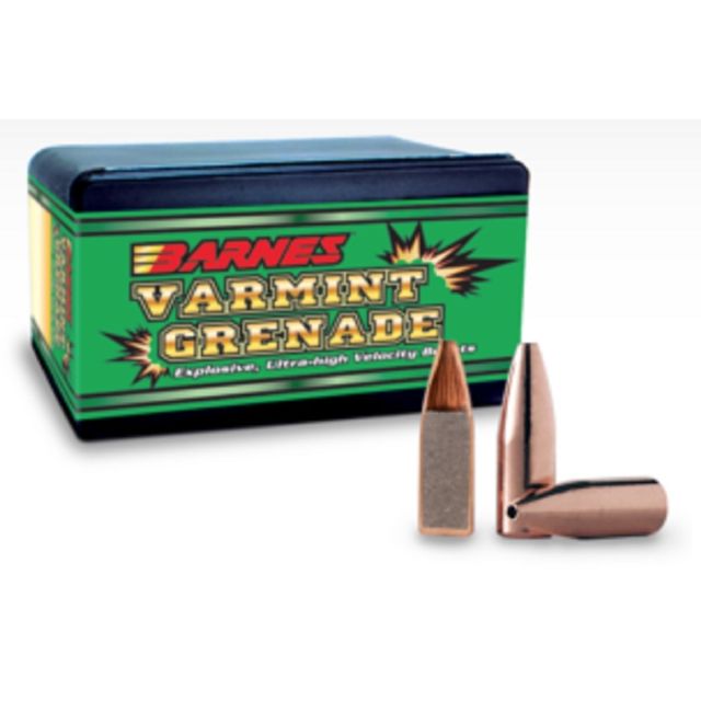 Barnes Varmint Grenade FB (x100) - .20 cal (.204) 26gr (Lead Free)