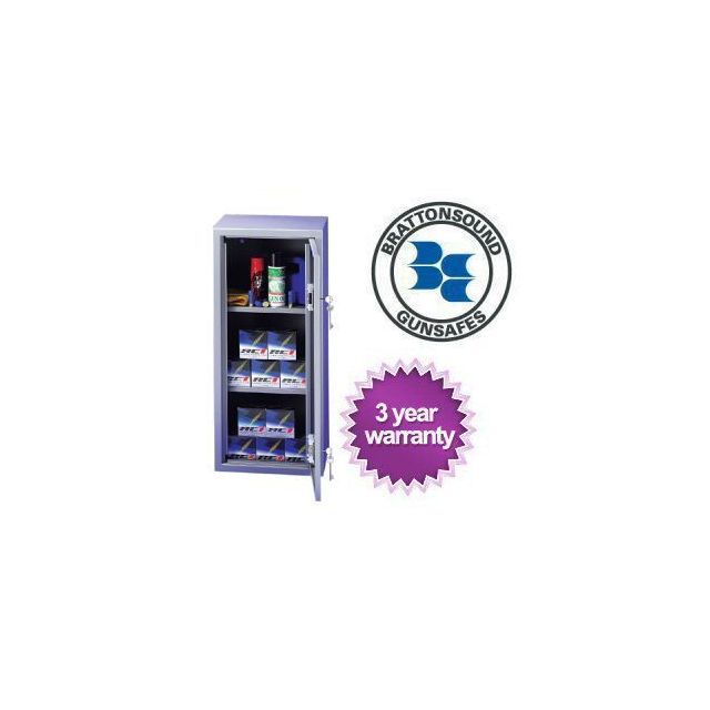 Brattonsound Bulk Storage Safe With 2 Shelves