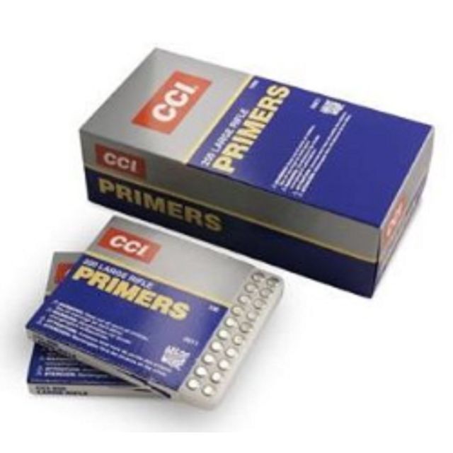 CCI PRIMERS x100 - STANDARD LARGE RIFLE