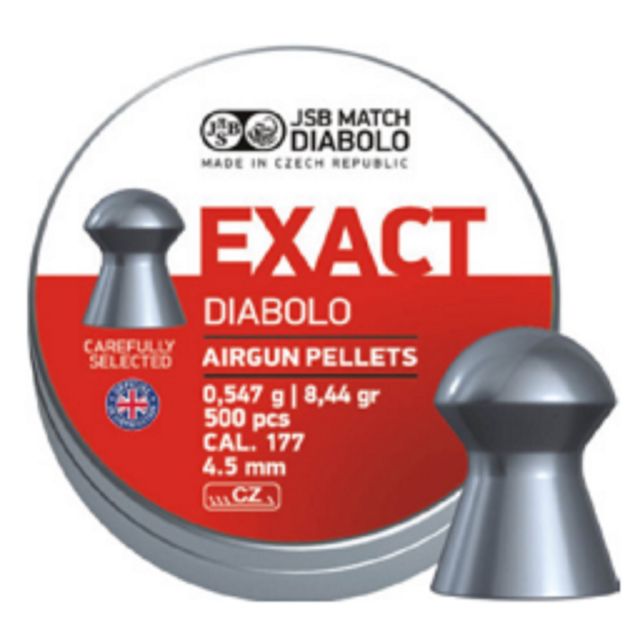 JSB EXACT DIABLO .177 x500 Dia 4.51mm 8.44gr