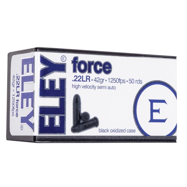 ELEY AMMUNITION - FORCE HIGH VELOCITY .22LR RIMFIRE PER 100