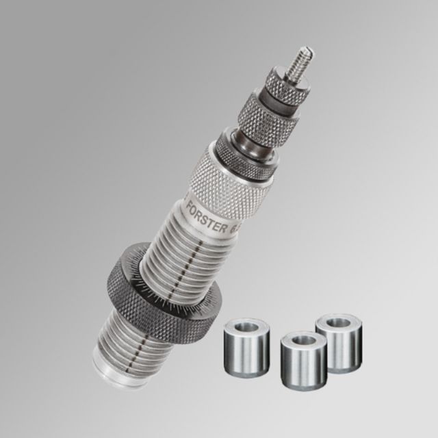 FORSTER - 6.5MM Creedmoor Full Length Bushing Die Kit with Bushings (288, 290, 292)