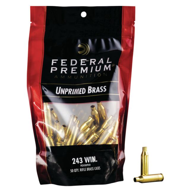 FEDERAL BRASS x50 - .243 WIN