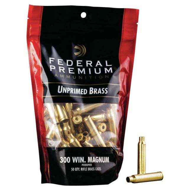 FEDERAL BRASS x50 - .300 WIN MAG