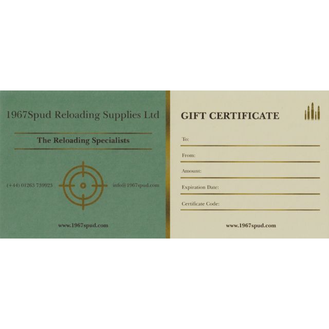 1967SPUD GIFT VOUCHERS