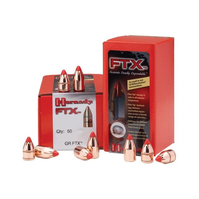 HORNADY RIFLE FLEXTIP FTX X50 - .45 325G 45-70 GOVT