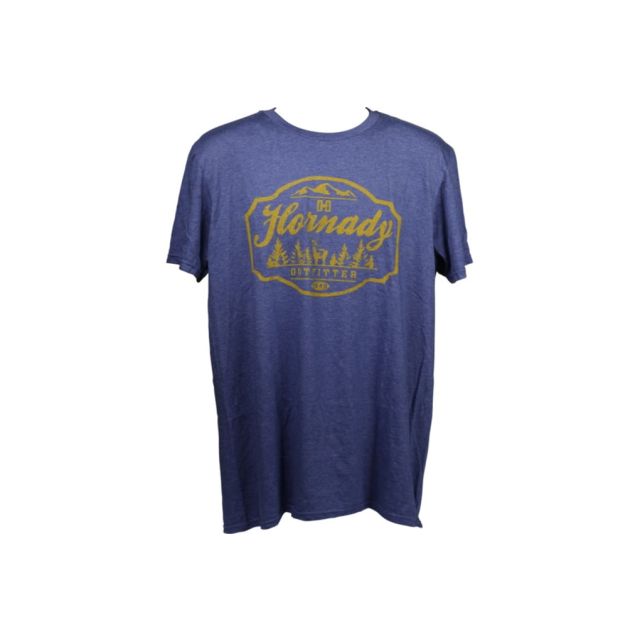 HORNADY OUTFITTER T SHIRT BLUE XXL