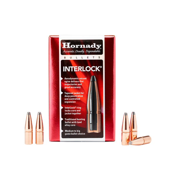 HORNADY INTERLOCK x100 - 7MM 139G BTSP