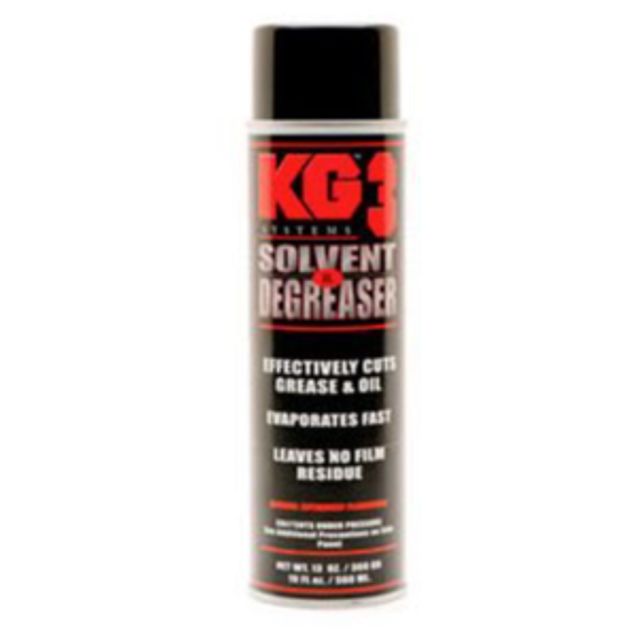 KG - 3 SOLVENT DEGREASER STEP 3