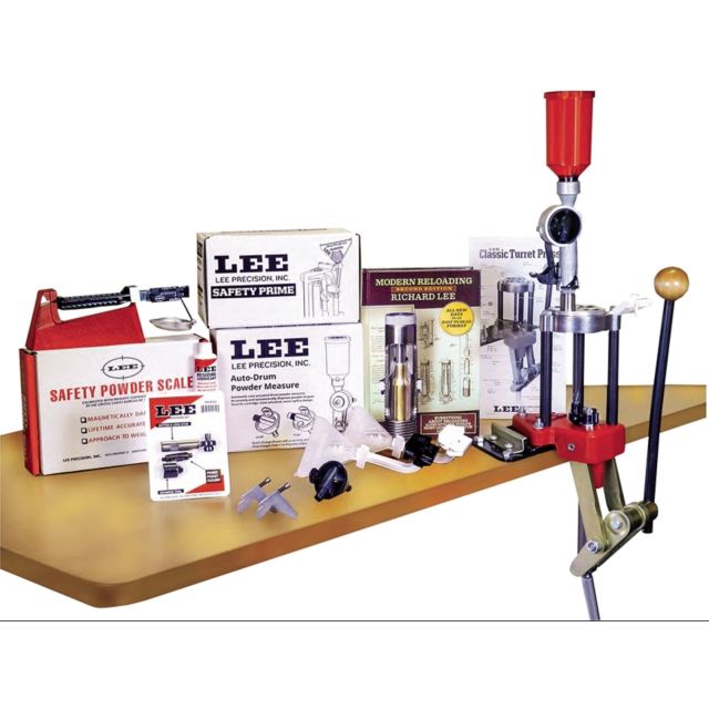 LEE CLASSIC CAST 4 HOLE TURRET PRESS KIT