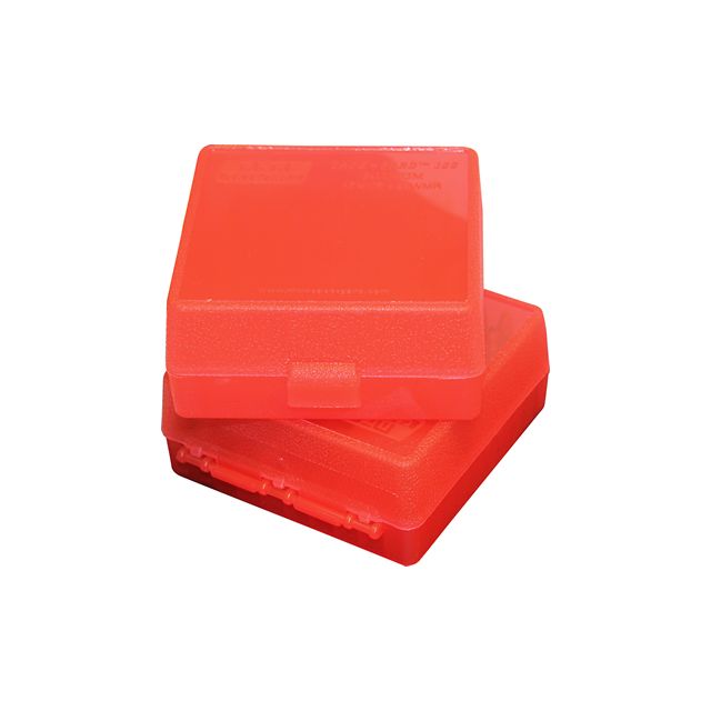 MTM 100 RD .17HMR 22 MAG FLIP TOP RED