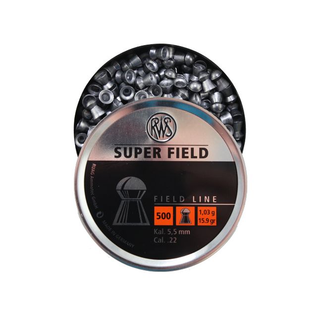 RWS SUPER FIELD .22 x500 15.9gr 5.51mm