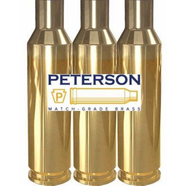 PETERSON MATCH GRADE BRASS - .338 LAP MAG x50