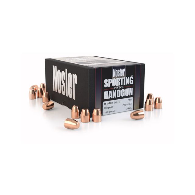 NOSLER SPORTING PISTOL JHP x250 - 9MM 115G