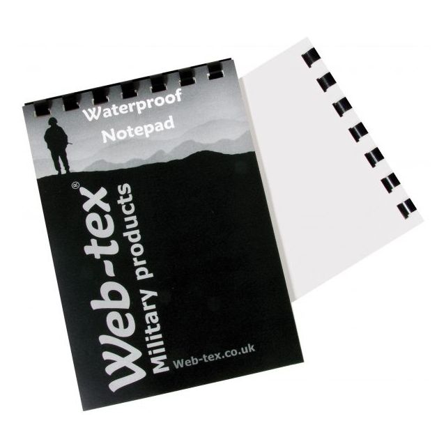 WEBTEX WATERPROOF NOTEBOOK
