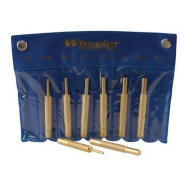 WHEELER BRASS PUNCH SET