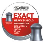JSB DIABLO EXACT HEAVY .177 x500 Dia 4.52mm 10.34 Gr