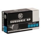 RWS - .22 LR SUBSONIC HP 40G (x100)