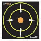 ALLEN TARGETS - EZ SEE ADHESIVE BULLSEYE TARGET (12 PACK) BLACK 6"