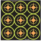ALLEN TARGETS - EZ SEE ADHESIVE AIMING DOTS (108 PACK) BLACK 2"