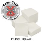 BORE TECH Cotton Flannel Patches - .284/308/357