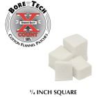 BORE TECH Cotton Flannel Patches - .17cal - Square