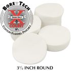 BORE TECH Cotton Flannel Patches - 20/16/12/10ga - Round