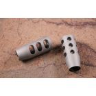 HOLLANDS QUICK DISCHARGE MUZZLE BRAKE 5/8" X 28 (STAINLESS STEEL)