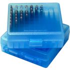 MTM 100 RD .22 LR .25 ACP FLIP TOP BLUE