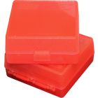 MTM 100 RD .17HMR 22 MAG FLIP TOP RED